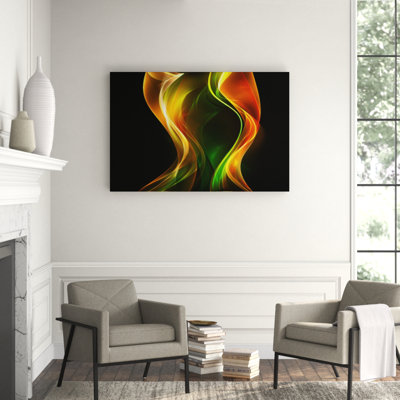 Emerald Flame Print