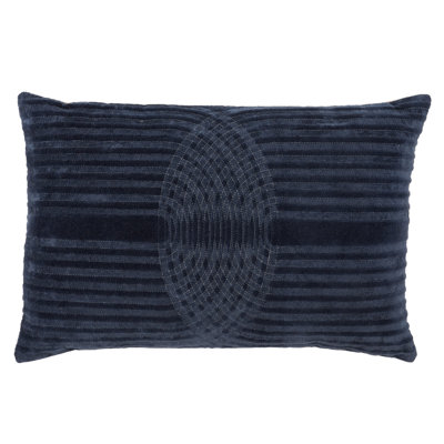 Deco Rectangular Cotton Pillow Cover & Insert