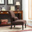 Fauteuil d'appoint contemporain sans accoudoirs avec coussin Pisano, conçu pour le confort et le style de tout espace de vie-301844416
