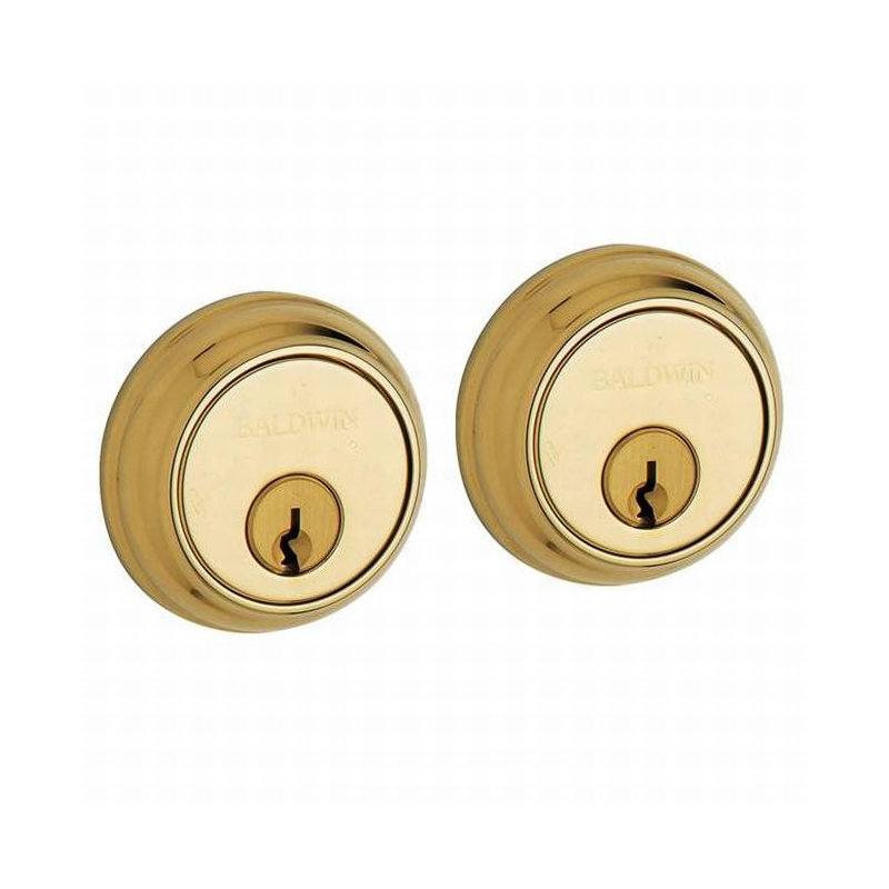 Traditional Double Cylinder, Yes, Lifetime (PVD) Polished Brass