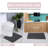 Schoenberger 100% Cotton Contour Bath Mat 20"x20"-865598666