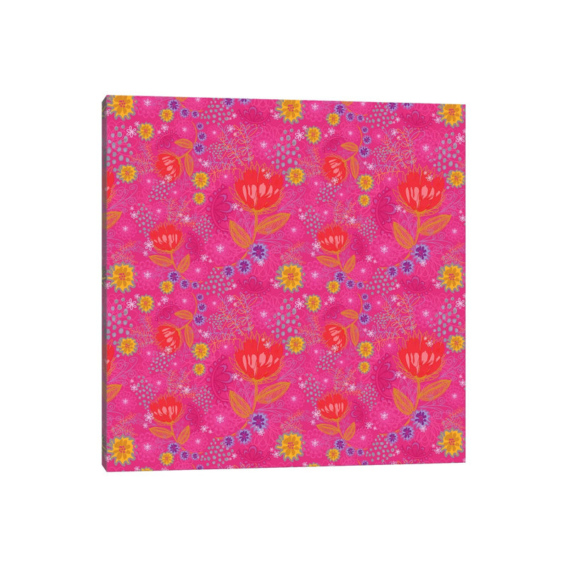 Bright Bouquet by Stephanie Corfee - Gallery-Wrapped Canvas Giclée on Canvas, Canvas, 30.48 cm H x 30.48 cm W
