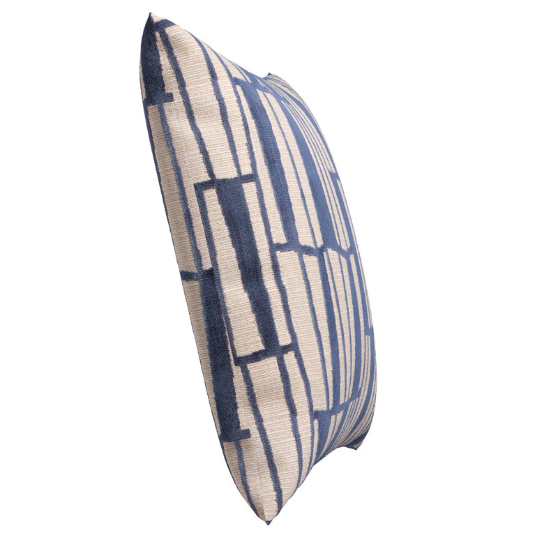 Xavier Throw Square Pillow Cover & Insert, 20"H x 20"W