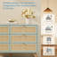 Commode 6 tiroirs Boho