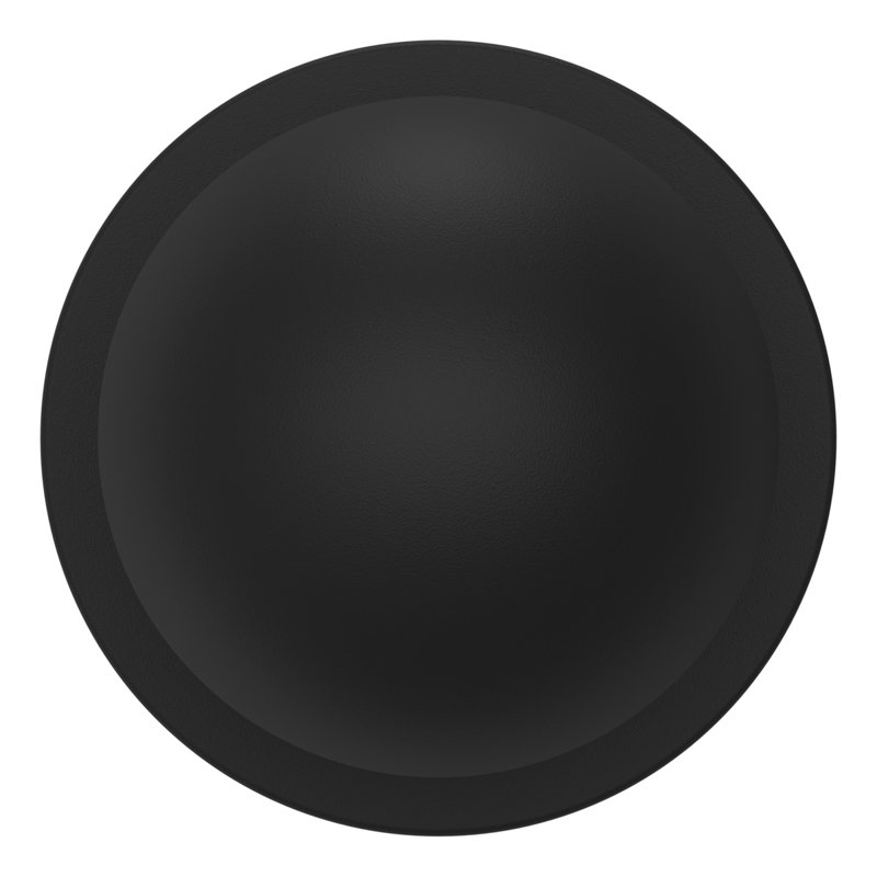5041 Knob 2.09375 Diameter Round, Satin Black