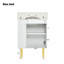 Meuble-lavabo de 21,6 pouces avec rangement à droite, finition durable et design élégant pour les salles de bain modernes-571360298-571360293