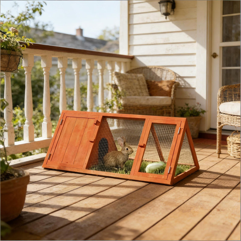 Cage en bois pour petits animaux