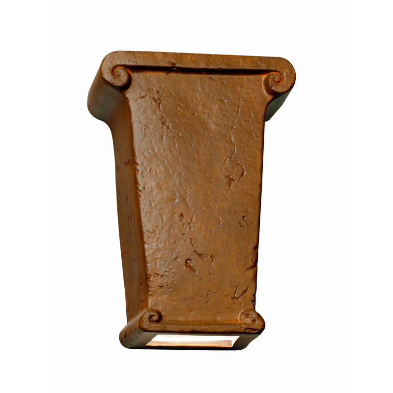 Furnice Ceramic Outdoor Wall Light, LED Bulb Included