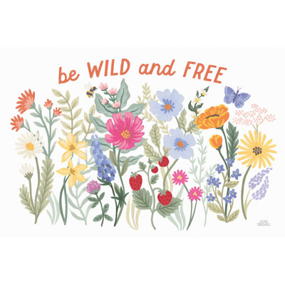 Wild Meadow I by Laura Marshall - Wrapped Canvas Art Prints