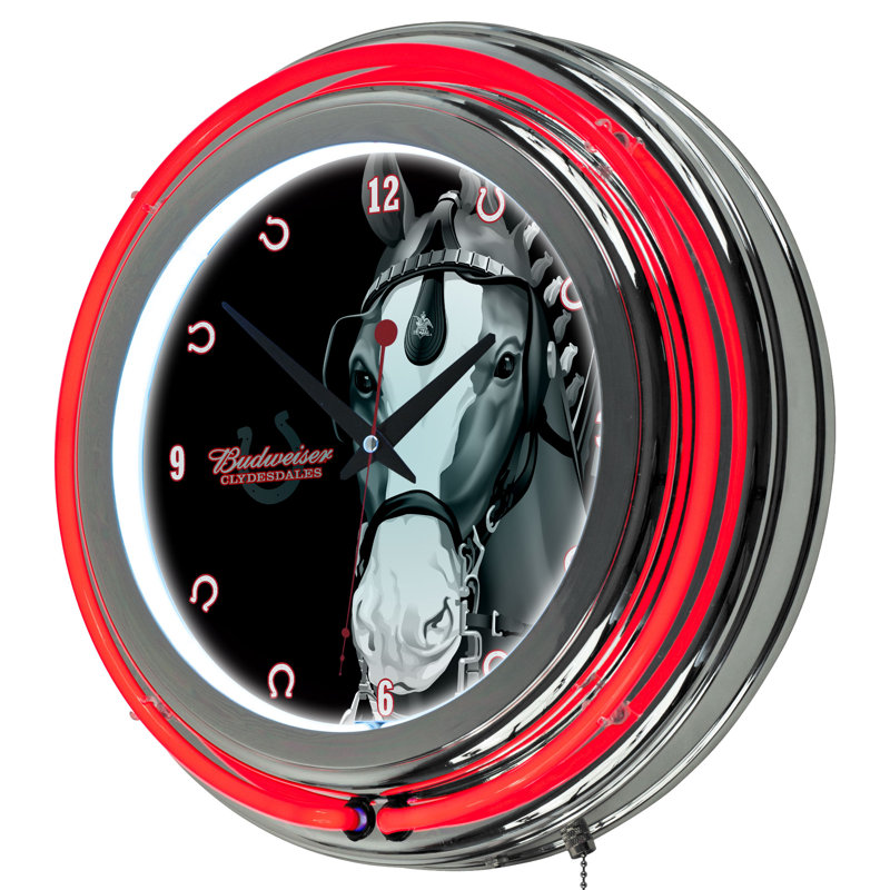 Glass Wall Clock