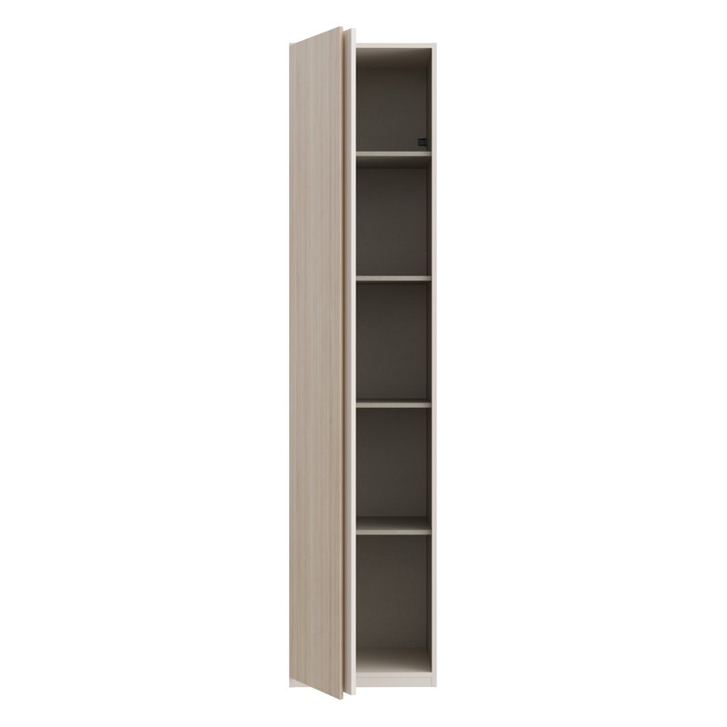 Tashyia 1 Door Manufactured Wood Wardrobe