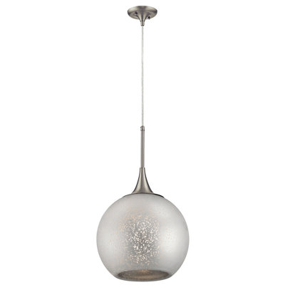 Luminaire suspendu 1 lumière Kichler 43552Ni