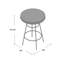 Hagert Round Metal Base Dining Table-1489663667