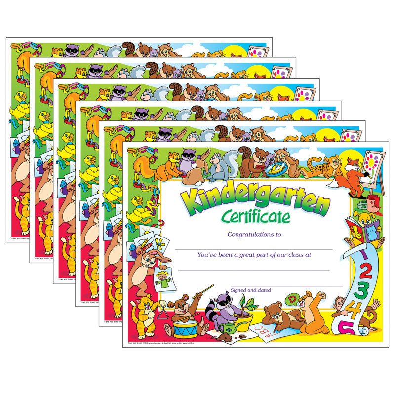 Certificat de maternelle