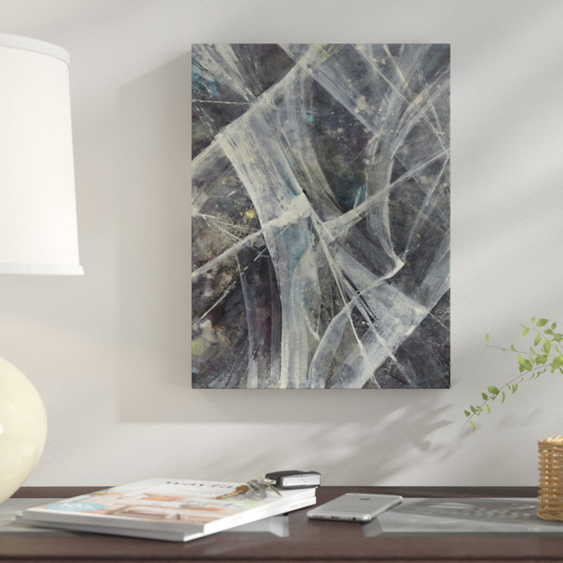 " Glacier V " by Albena Hristova, 16" H x 12" W, Wrapped Canvas, No Mat