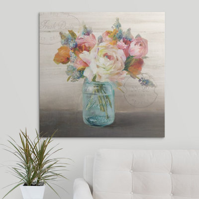 Arshiya " French Cottage Bouquet II " by Danhui Nai