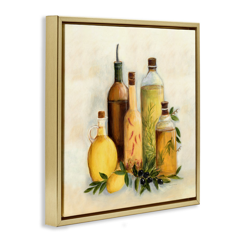 Art mural sur toile flottant, "Traditional Kitchen Huiles", par Marilyn Dunlap, H 25 po x l 25 po