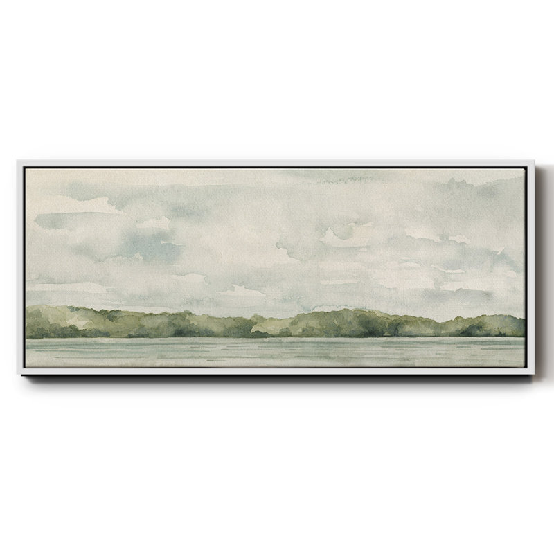 Riverside Views II- Framed Canvas
