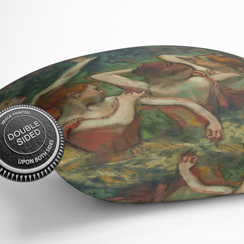 Four Ballet Ballerina Dancers Vol.2 Square Throw Cushion, 40cm H x 40cm W x 15cm D