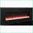 Electric Fireplace, 48 Inch Curved Front Wall Mounted with Remote, Multi-Color Flame | Tempered Glass+Sheet Metal | Vent Free