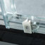 Paroi de douche coulissante simple l 48 po x H 72 po, 1/4 po (6 mm), chrome-119866399