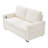Modern Convertible Sofas, 62.75 Inch Chenille Adjustable Sleeper For Home