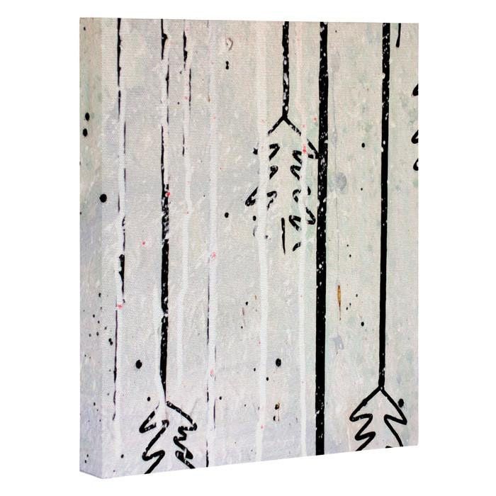 « trees trees », impression, H 10 po x l 8 po, Toile tendue