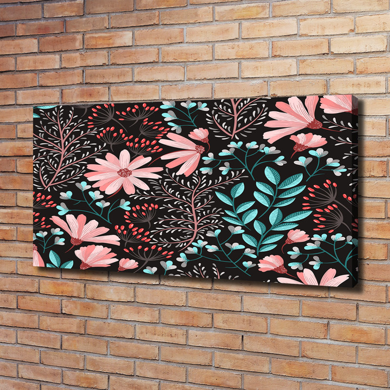 Spring Flowers - Wrapped Canvas Print