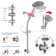 Complete Shower System with Handheld Shower