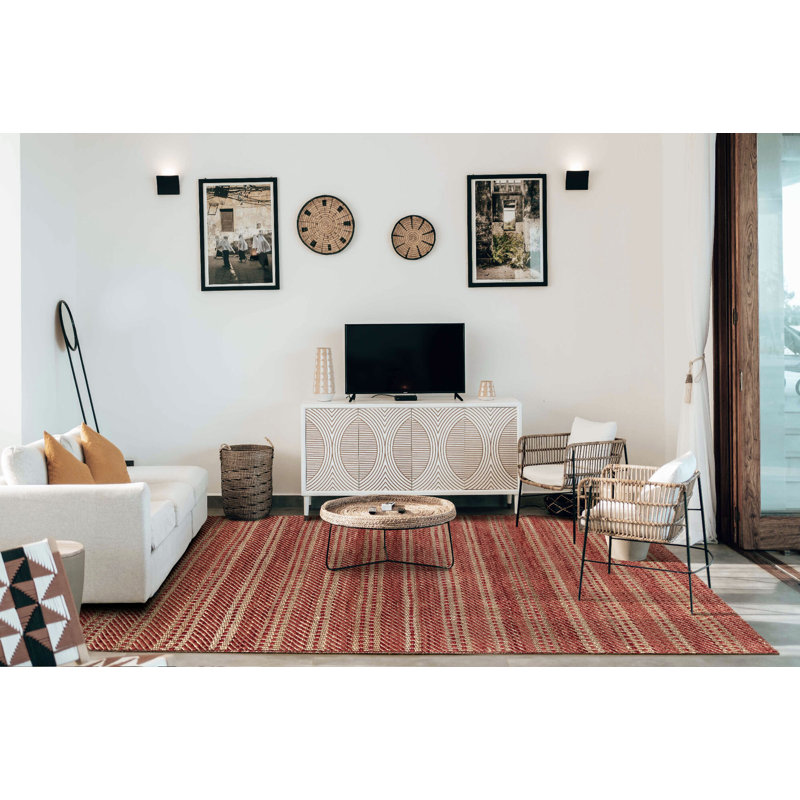 Wiens Striped Area Rug, Rectangle 160 x 230cm