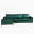 Velours vert