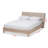 Aitken Upholstered, Queen Platform Bed, Light Beige/Natural 63.4'' W X 91.15'' L X 37.48'' H-1107701696-1107701697