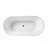 Aubrey 66.9'' x 31.5'' Freestanding Air Acrylic Bathtub