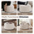 27.5'' Upholstered Round Tufted Ottoman With Storage-332046414