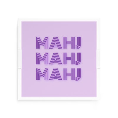 Mahjong Abstract Decorative Tray