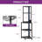 Brodric Modern Open Display Corner Bar with Colorful LED Light & Music Control-822042928