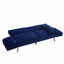 Futon canapé-lit avec accoudoirs réglables, réglable-664409889