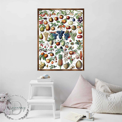 Art encadré de fruits de Goma