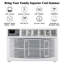 Winado 14000 BTU Wi-Fi Connected Window Air Conditioner for 700 Square Feet with