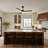 Karlena 48'' Modern Ceiling Fan with LED Light and Remote Control  