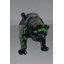 Modern Art Medium Coloured Jaguar Statue Made of Resin - Size: 27"L x 7"W x 7"H.-1687685340