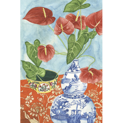 Elegant Arrangement IV by Melissa Wang - Painting
