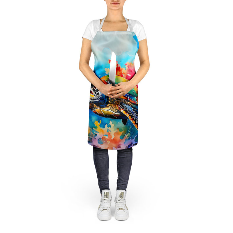 No Pattern Bib Apron