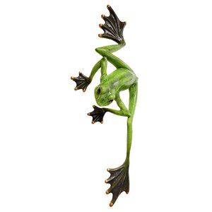 Design Toscano Wallace the Flying Frog Statue & Reviews | Wayfair