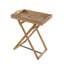 Waymon Tray Top Cross Legs End Table