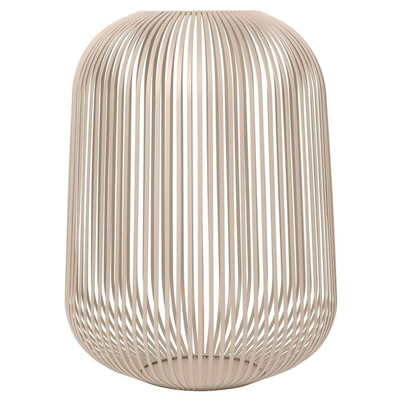 Lito Other Corner Lantern, 45 cm H x 33 cm W x 33 cm D, Light Brown