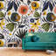 Jaeana 108" L x 78" W Peel and Stick Wall Mural