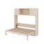 Grand lit escamotable avec armoires de rangement-204367664