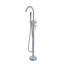 Robinet de baignoire autoportant avec douche à main-117612640