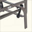 Fauteuil oscillant d'extérieur, balançoires pour patio extérieur avec mécanisme à bascule lisse et construction légère pour la cour arrière